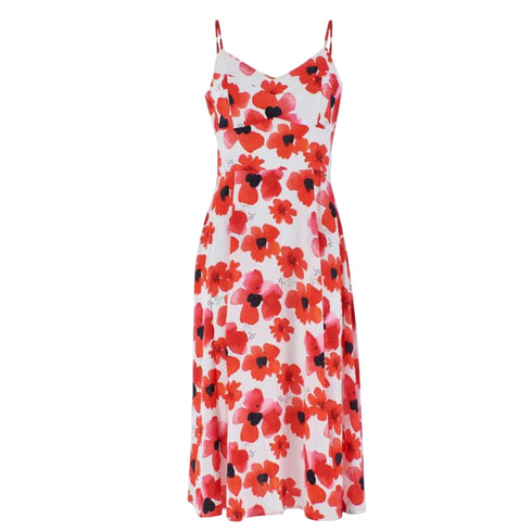 Yes Zee Abito midi Abito Donna midi floreale S - Francavilla Moda
